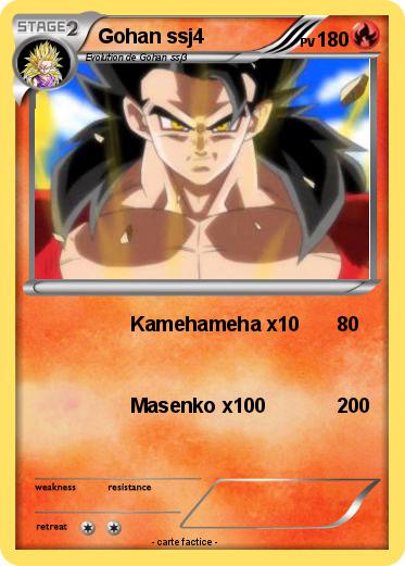 Pokemon Gohan ssj4