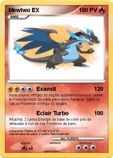 Pokemon Mewtwo EX