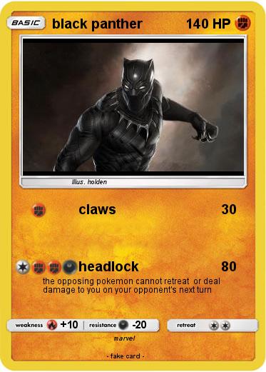 Pokemon black panther