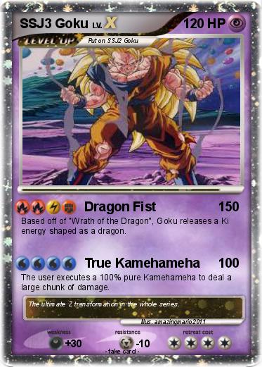 Pokemon SSJ3 Goku