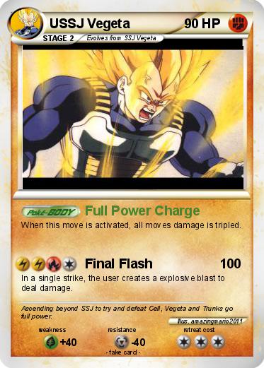 Pokemon USSJ Vegeta
