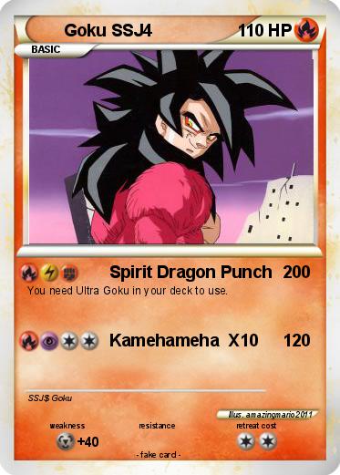 Pokemon Goku SSJ4