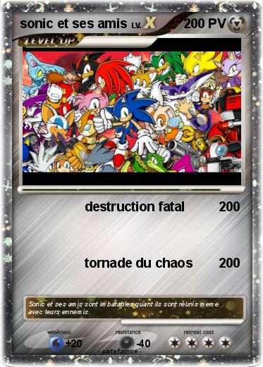 Pokemon sonic et ses amis