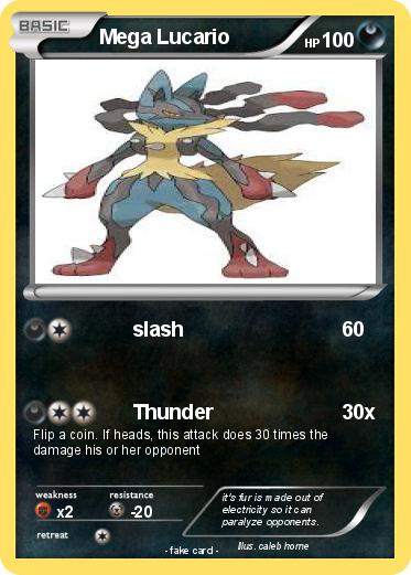 Pokemon Mega Lucario