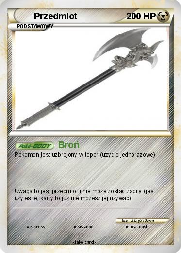 Pokemon Przedmiot