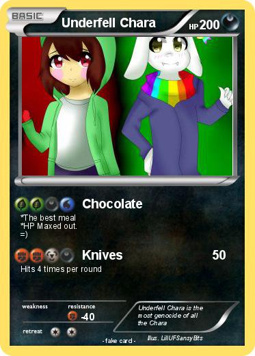 Pokemon Underfell Chara