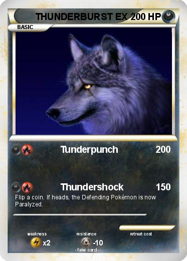 Pokemon THUNDERBURST EX