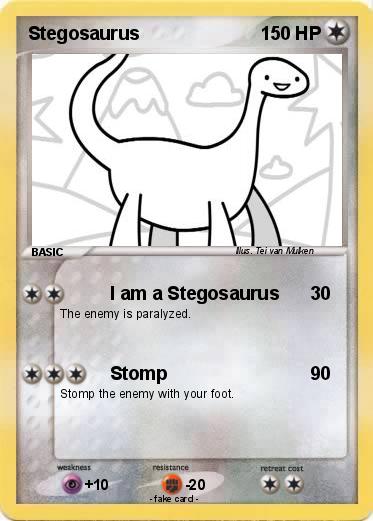 Pokemon Stegosaurus