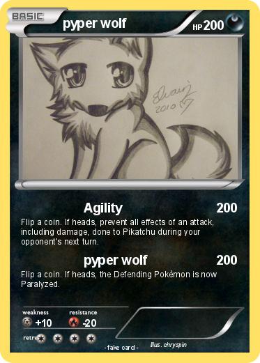 Pokemon pyper wolf