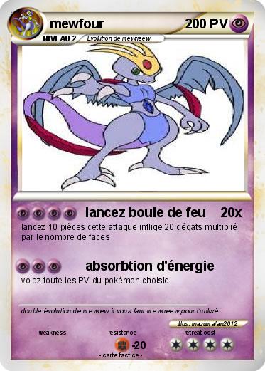 Pokemon mewfour