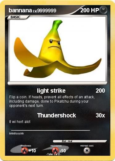 Pokemon bannana
