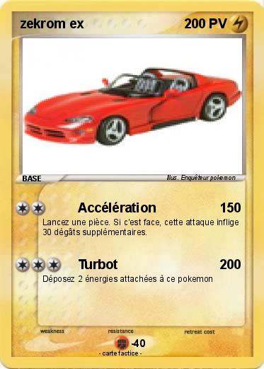 Pokemon zekrom ex