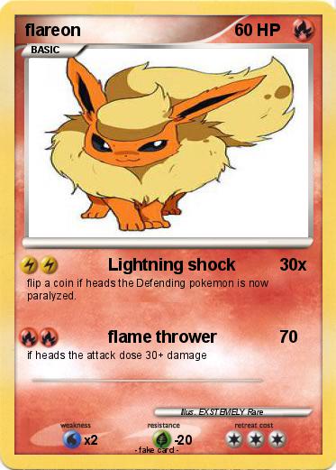 Pokemon flareon