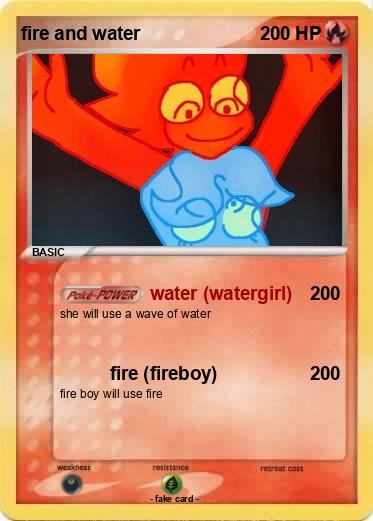 Pokemon fire and water