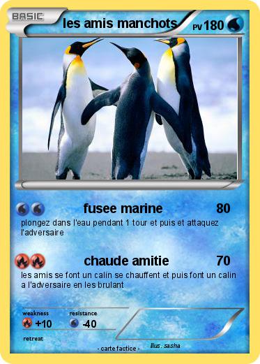 Pokemon les amis manchots