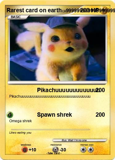 Pokemon Rarest card on earth