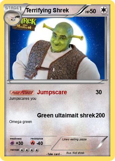 Pokemon Terrifying Shrek