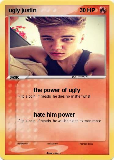 Pokemon ugly justin