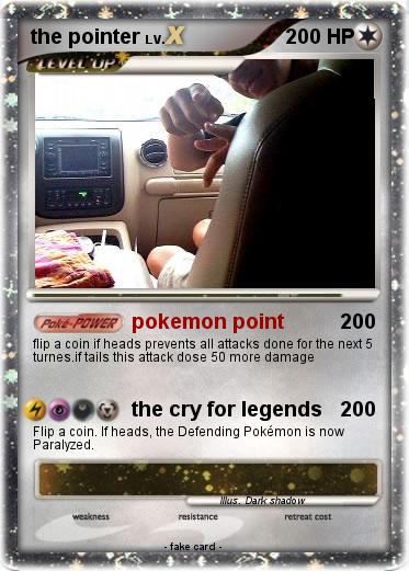 Pokemon the pointer
