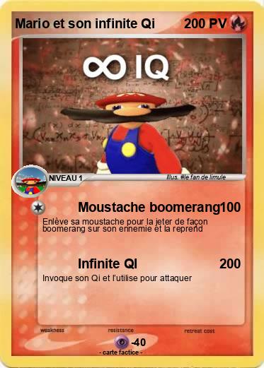 Pokemon Mario et son infinite Qi