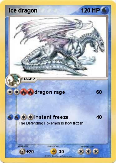 Pokemon ice dragon