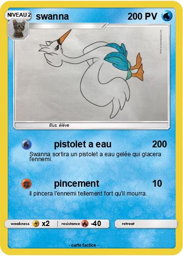 Pokemon swanna