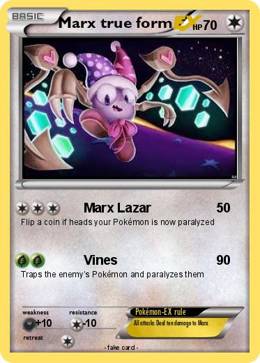 Pokemon Marx true form