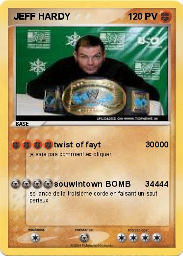 Pokemon JEFF HARDY