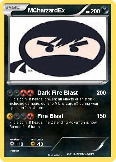 Pokemon MCharzardEx
