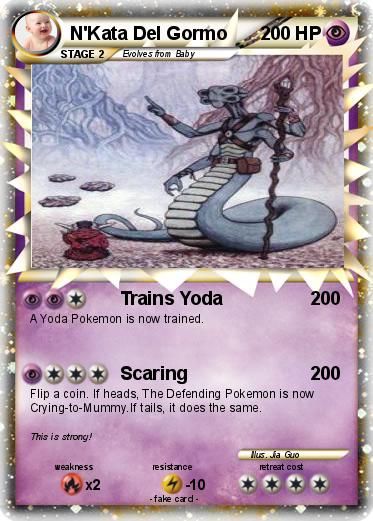 Pokemon N'Kata Del Gormo