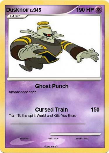 Pokemon Dusknoir