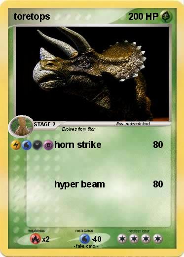 Pokemon toretops