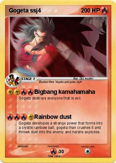 Pokemon Gogeta ssj4