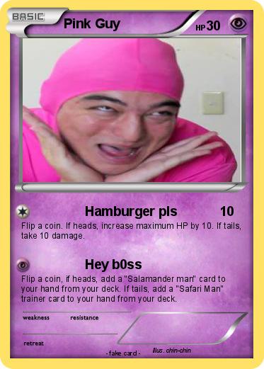 Pokemon Pink Guy