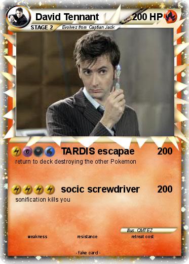 Pokemon David Tennant