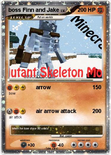 Pokemon boss Finn and Jake