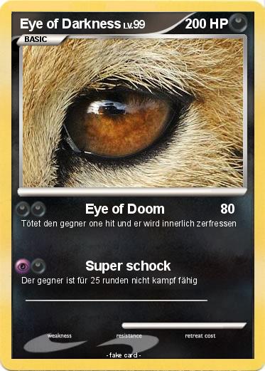 Pokemon Eye of Darkness