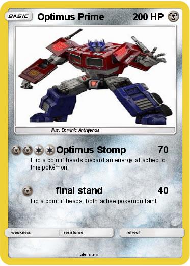 Pokemon Optimus Prime