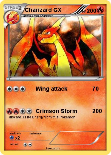 Pokemon Charizard GX