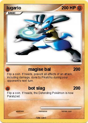 Pokemon lugario