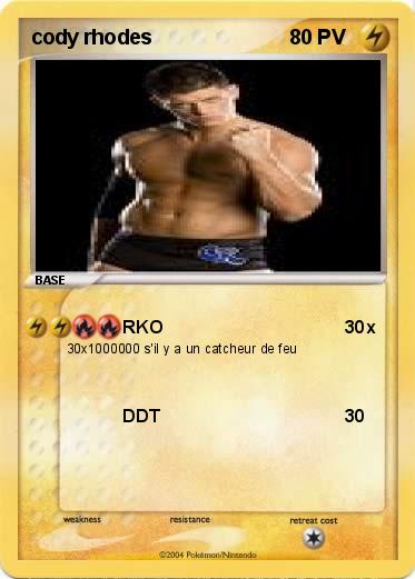 Pokemon cody rhodes