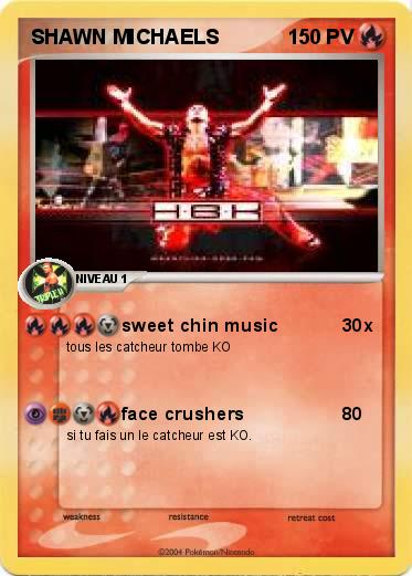 Pokemon SHAWN MICHAELS