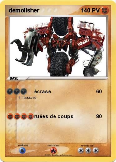 Pokemon demolisher
