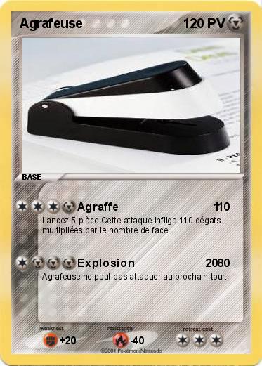 Pokemon Agrafeuse