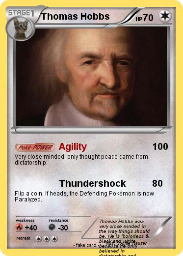 Pokemon Thomas Hobbs