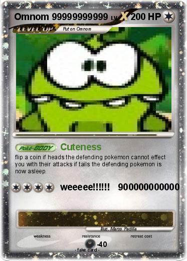 Pokemon Omnom 99999999999