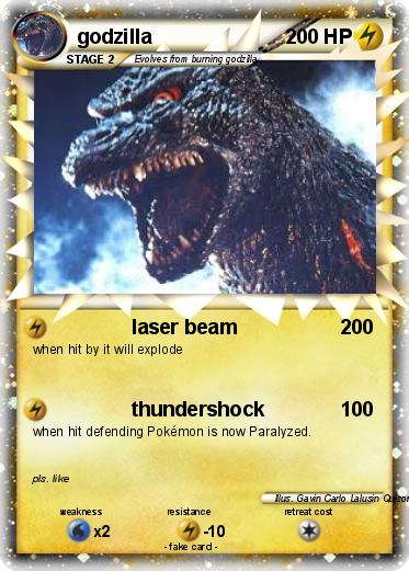 Pokemon godzilla