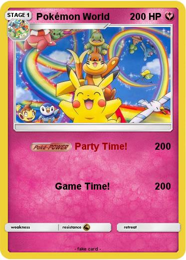 Pokemon Pokémon World