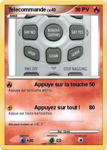 Pokemon Telecommande