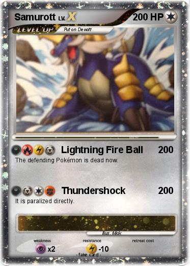 Pokemon Samurott